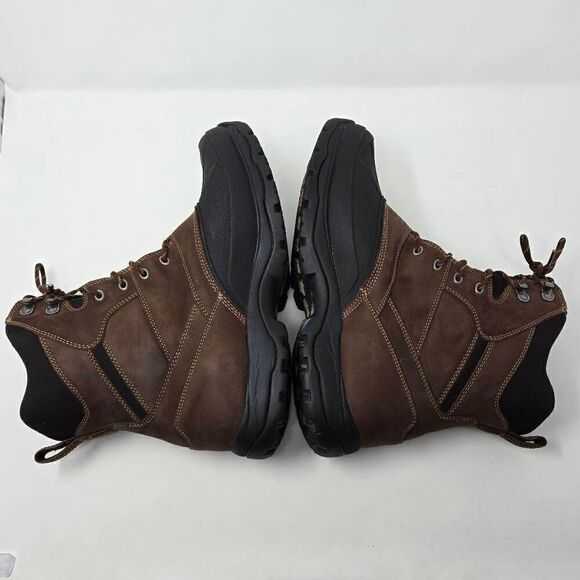 LL BEAN STORM CHASER BROWN LEATHER WATERPROOF INSULATED DUCK BOOTS MENS 14 M - Picture 7 of 9